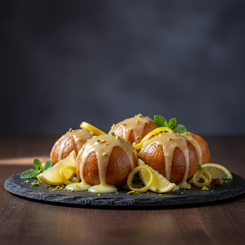 Baba al Limoncello – Süßes Gebäck mit Zitronenlikör