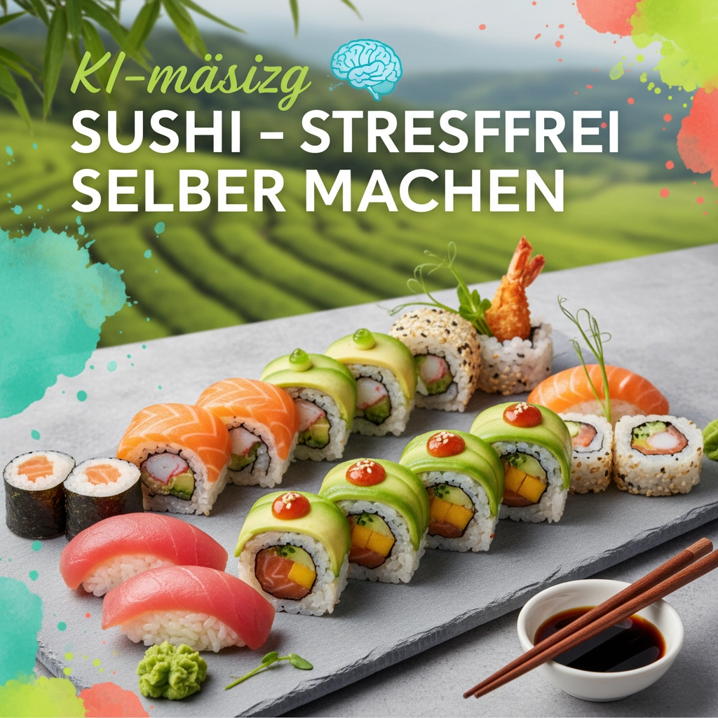 Sushi – Einfach und KI-mäßig stressfrei selber machen