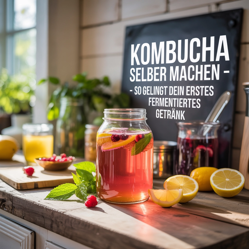 Kombucha selber machen – So gelingt dein erstes fermentiertes Getränk