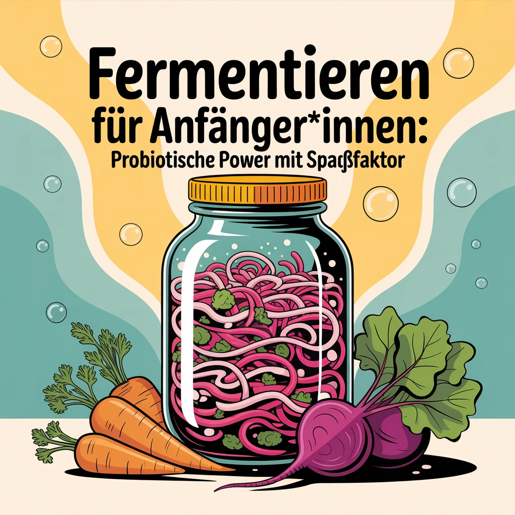 Fermentieren für Anfänger*innen: Probiotische Power mit Spaßfaktor