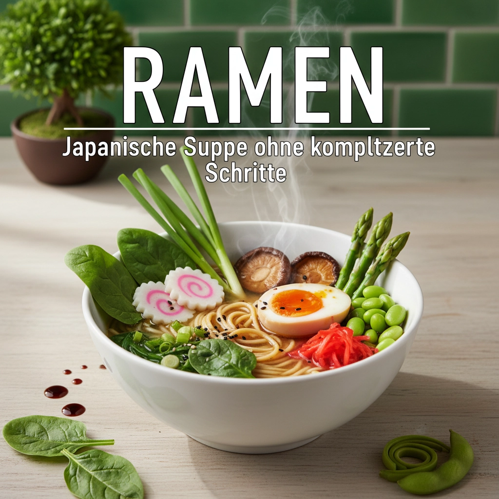Ramen – Japanische Suppe ohne komplizierte Schritte
