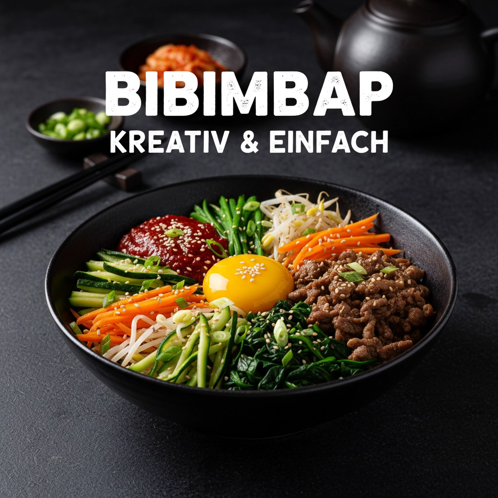 Bibimbap – Koreanische Reisschale kreativ & einfach