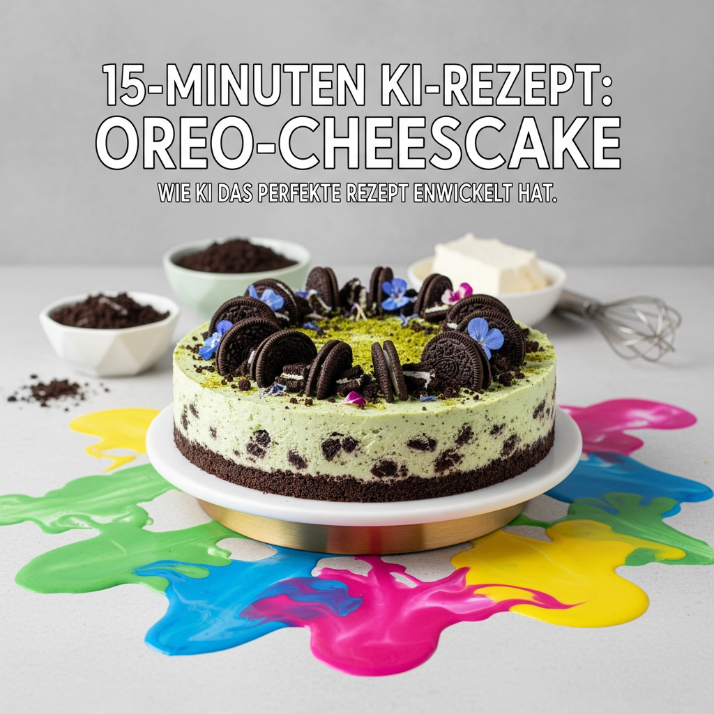 No-Bake Oreo-Cheesecake: Wie KI das perfekte 15-Minuten-Rezept entwickelt hat