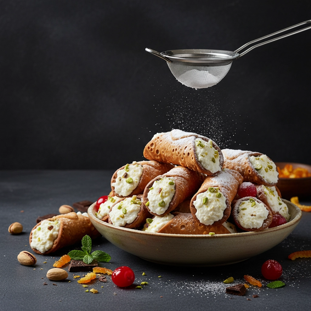 Cannoli – Knusprige Ricotta-Röllchen wie in Sizilien
