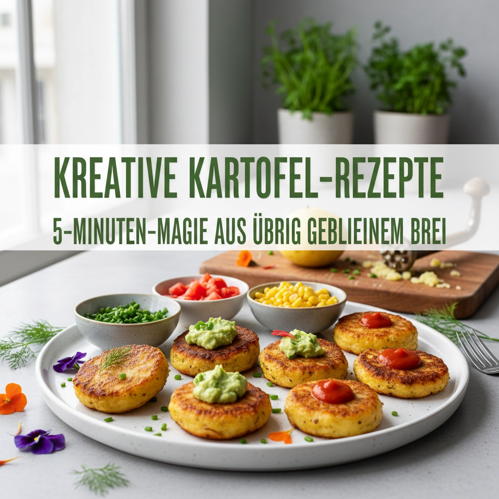 Wie du aus übrig gebliebenem Kartoffelbrei in 5 Minuten leckere neue Rezepte zauberst