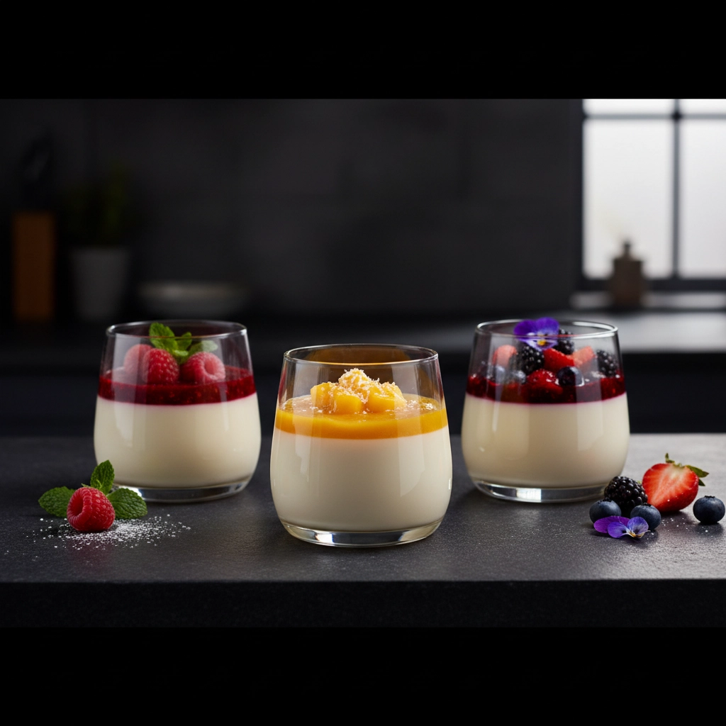 Panna Cotta – Cremiges Dessert mit Frucht-Twist