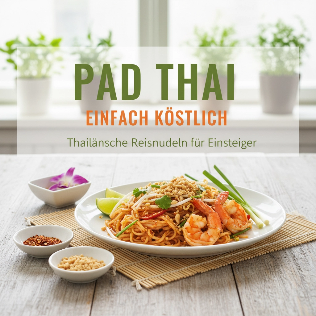 Pad Thai – Thailändische Reisnudeln für Einsteiger
