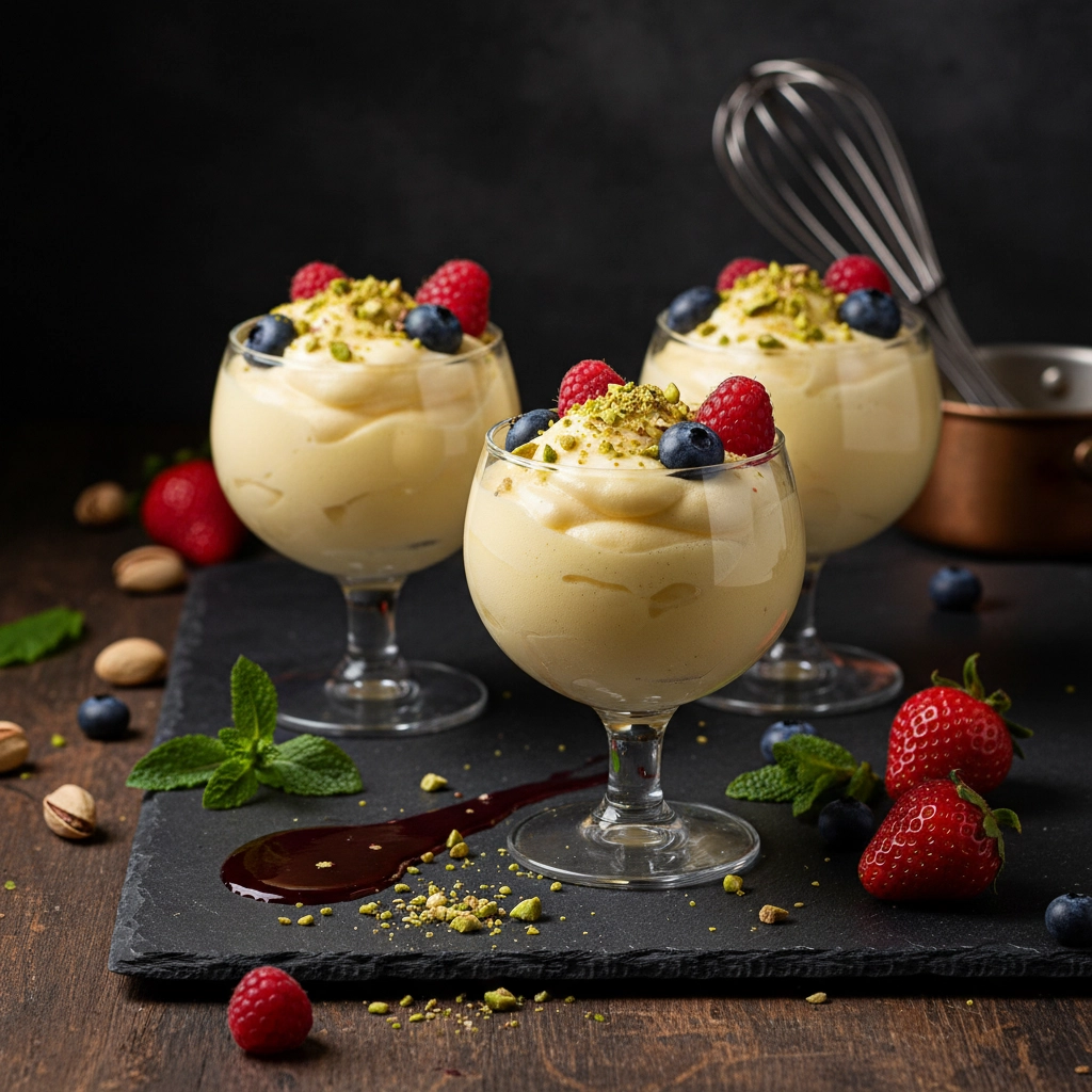 Zabaglione – Luftige italienische Weinschaumcreme