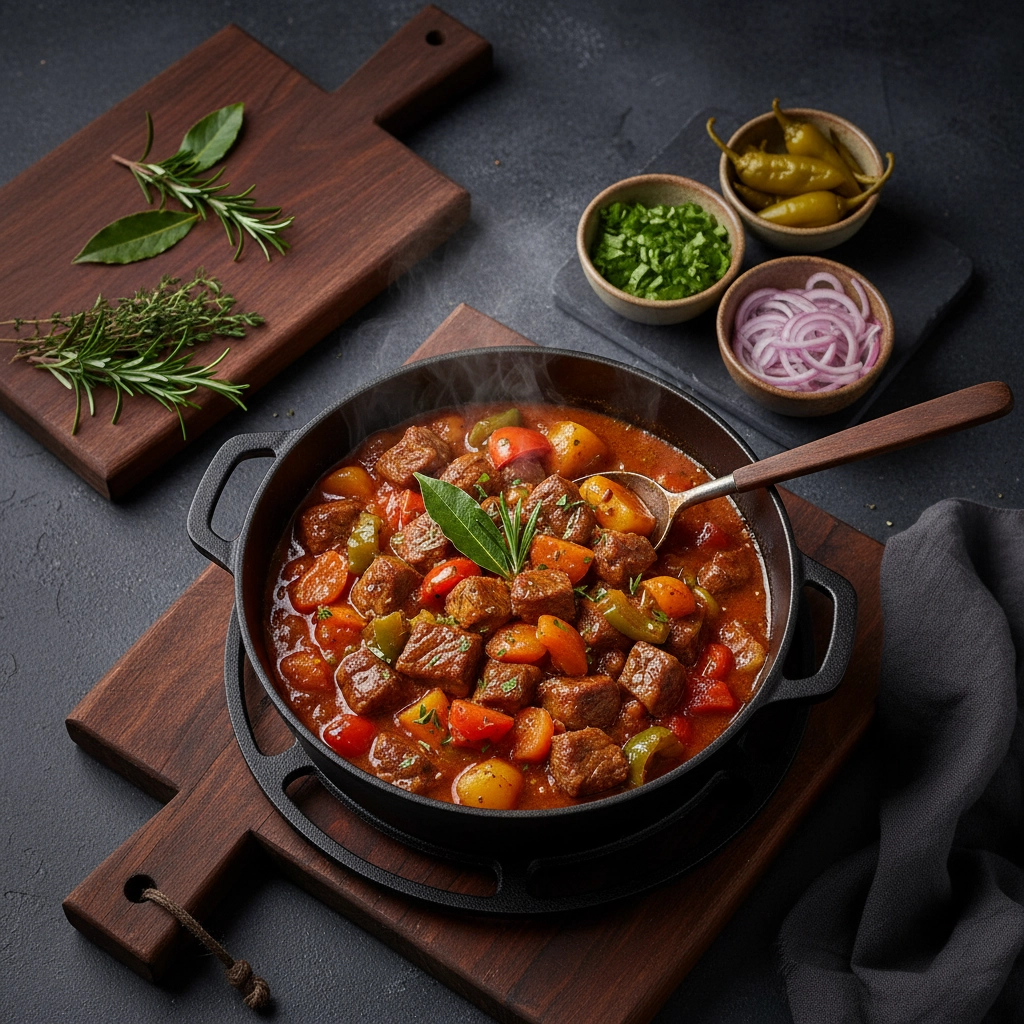 Picadinho – Würziges Rindfleischragout mit Gemüse