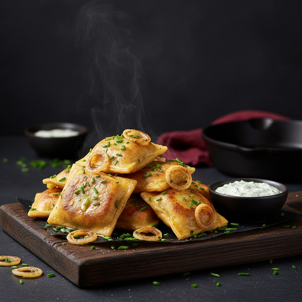 Maultaschen – Schwäbische Teigspezialität gefüllt und gebraten