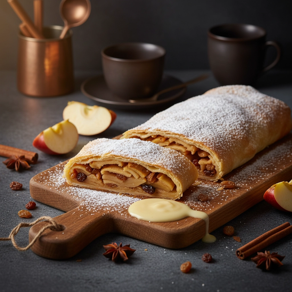 Apfelstrudel – Knusprig und saftig wie bei Oma