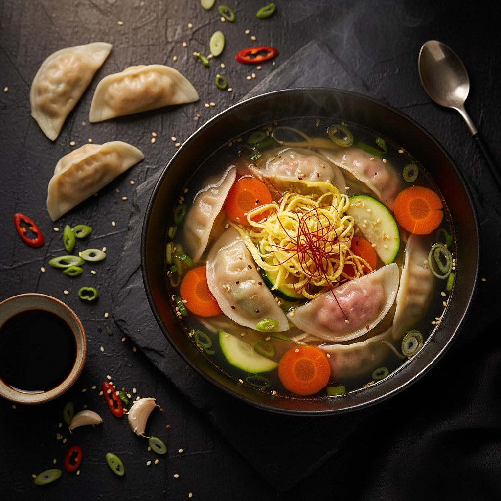 Manduguk – Koreanische Mini-Dumpling-Suppe als Starter