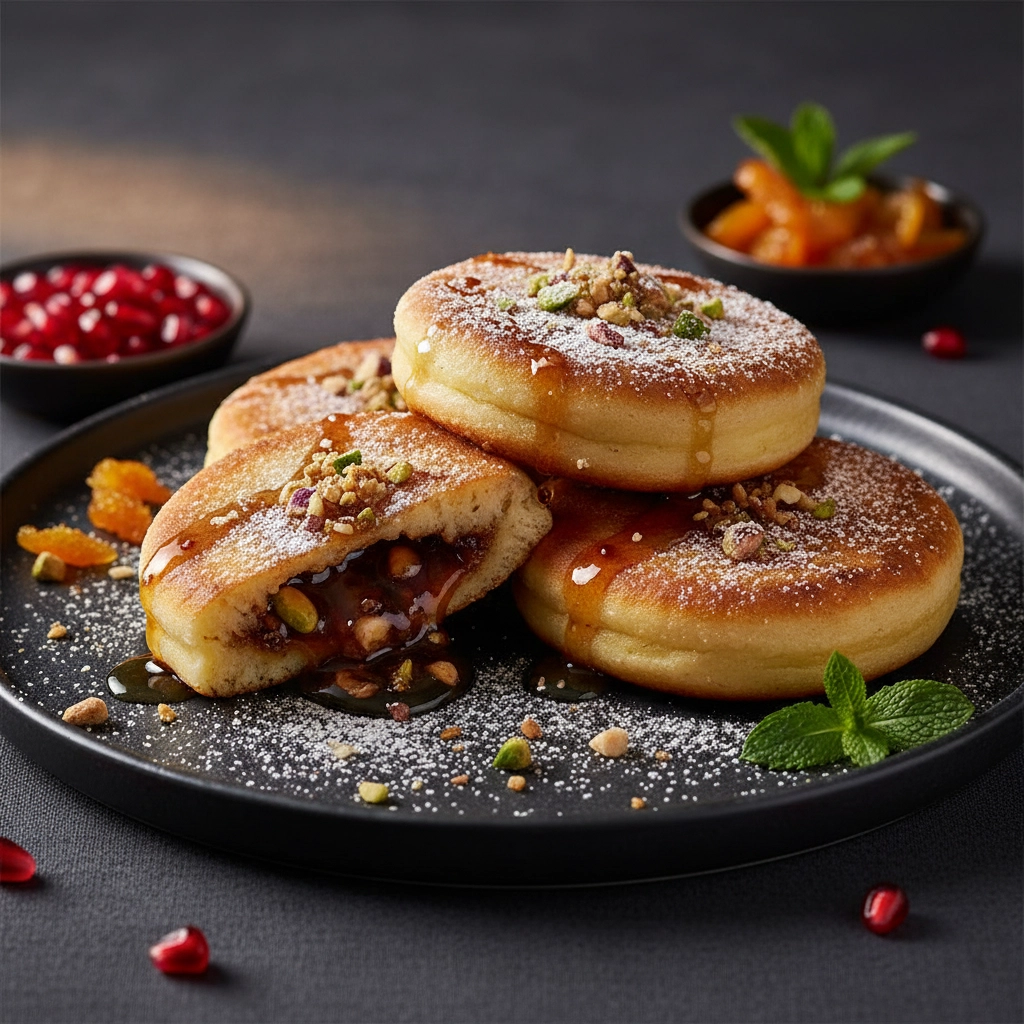 Hotteok – Süße, gefüllte Pfannkuchen für Zuckerfans