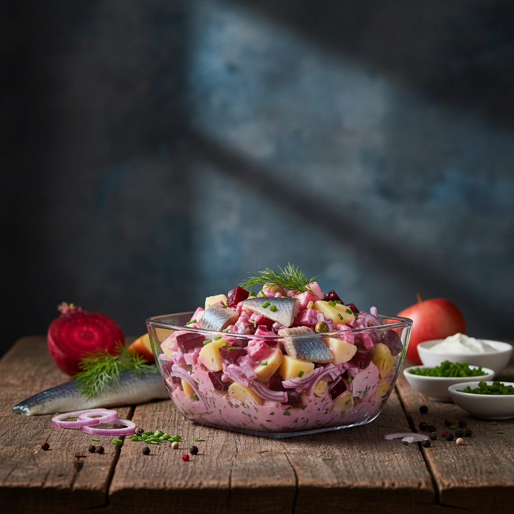 Heringssalat – Frischer Klassiker aus dem Norden