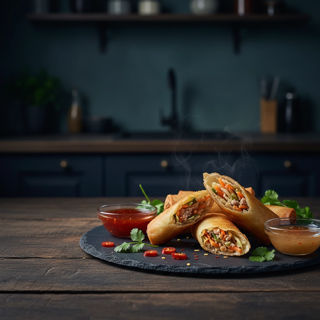 Frühlingsrollen – Knusprige chinesische Teigröllchen