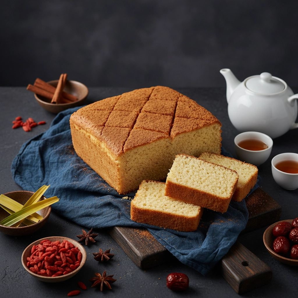 Zimt-Chinakuchen (Ma Lai Go) – Duftend und locker