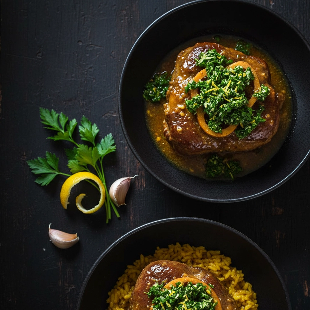 Ossobuco alla Milanese – Italienisches Schmorgericht mit Gremolata