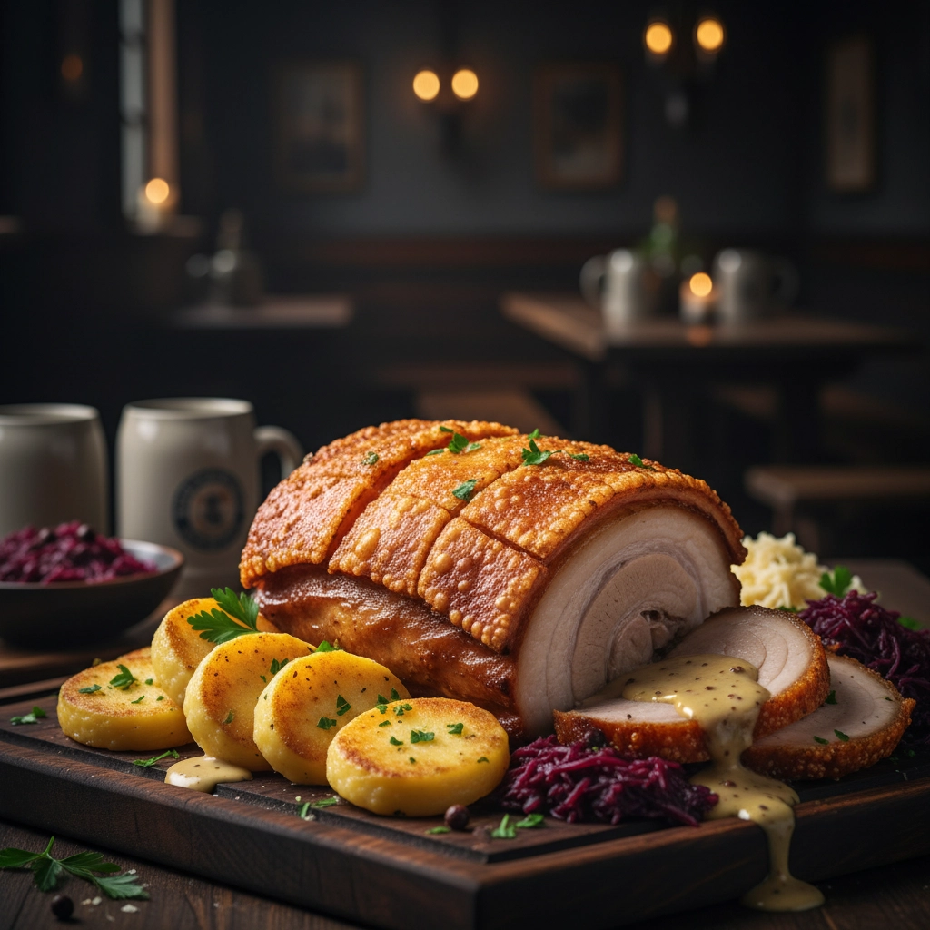 Schweinebraten mit Kruste – Bayerisch wie bei Oma