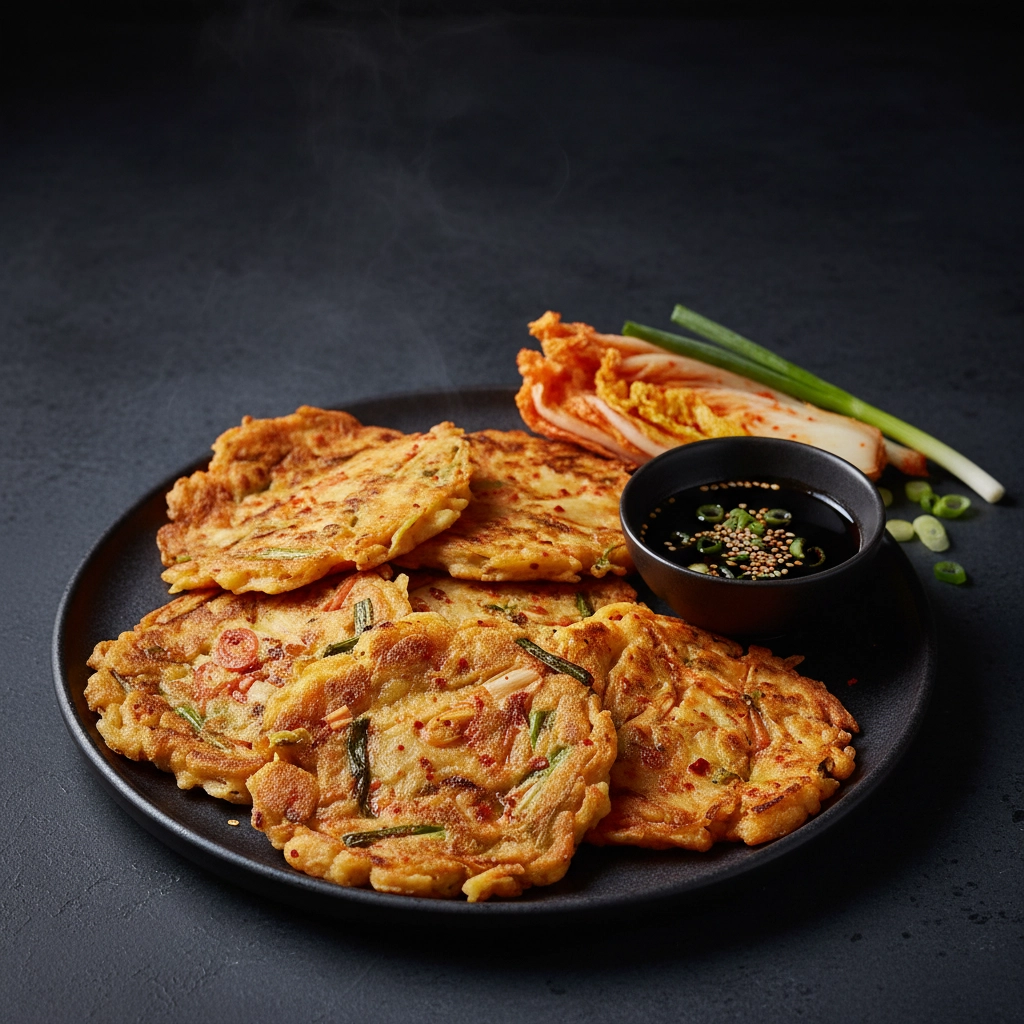 Kimchi-Jeon – Koreanische Kimchi-Pfannkuchen für Genießer:innen
