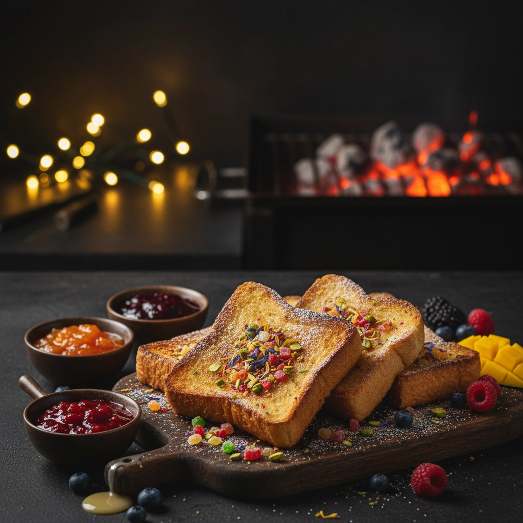 Gegrillter Milchtoast – Chinesischer Streetfood-Dessert