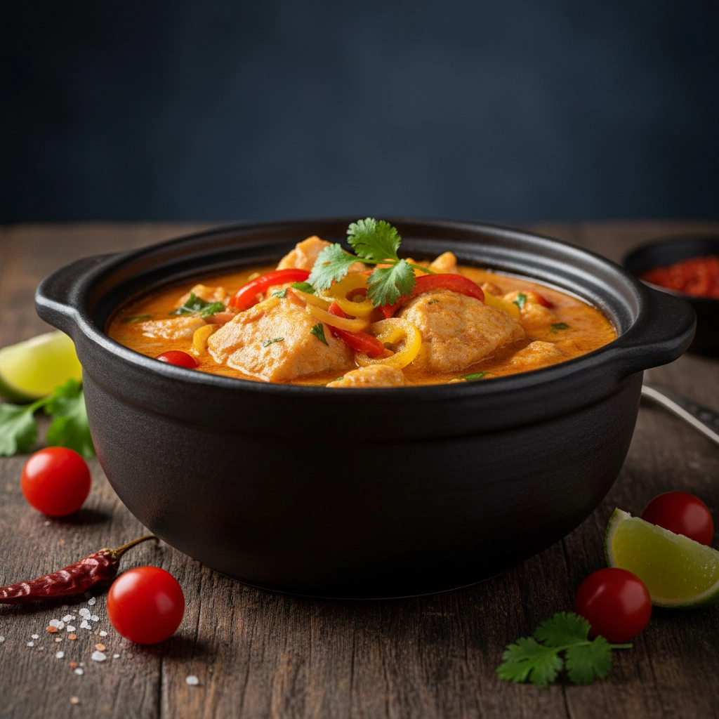 Moqueca de Peixe – Brasilianischer Fischeintopf mit Kokosmilch