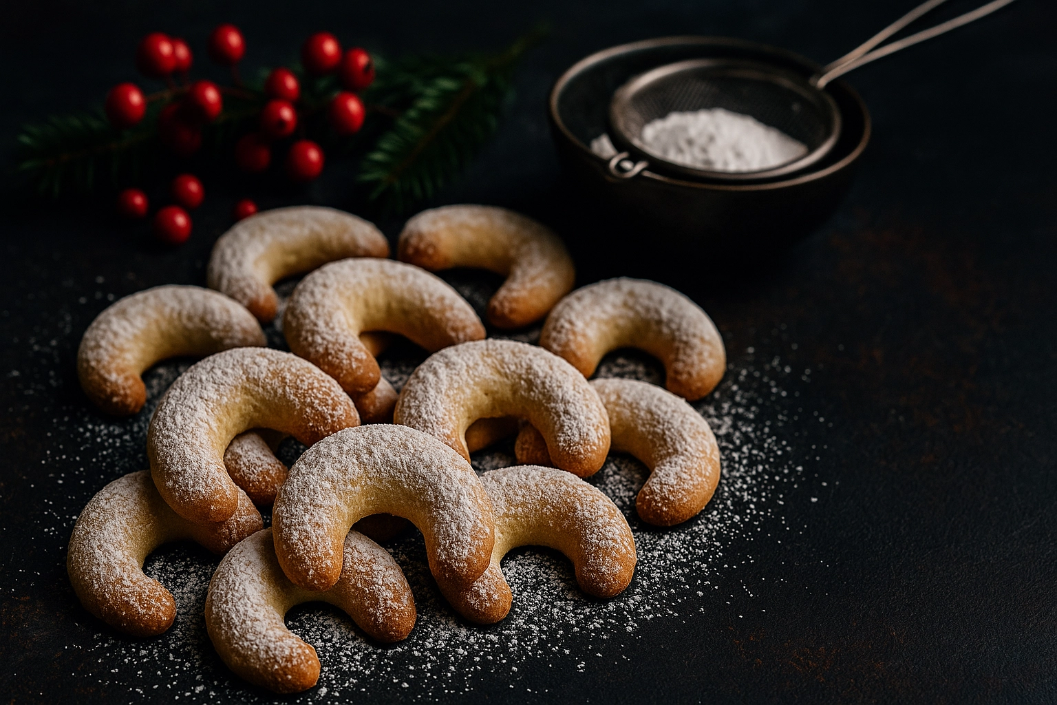 Vanillekipferl – Klassische Weihnachtsplätzchen