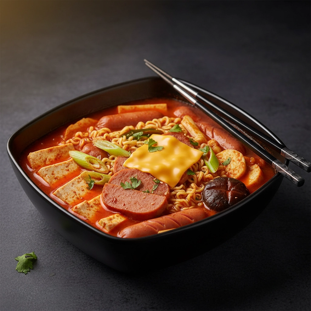 Budae Jjigae – Koreanischer Armeeeintopf für die Experimentierfreudigen