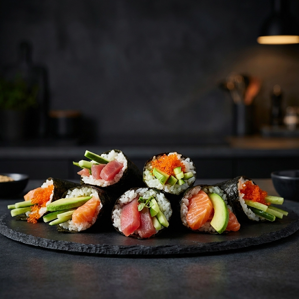 Temaki – Handgerollte Sushi-Cones zum Snacken