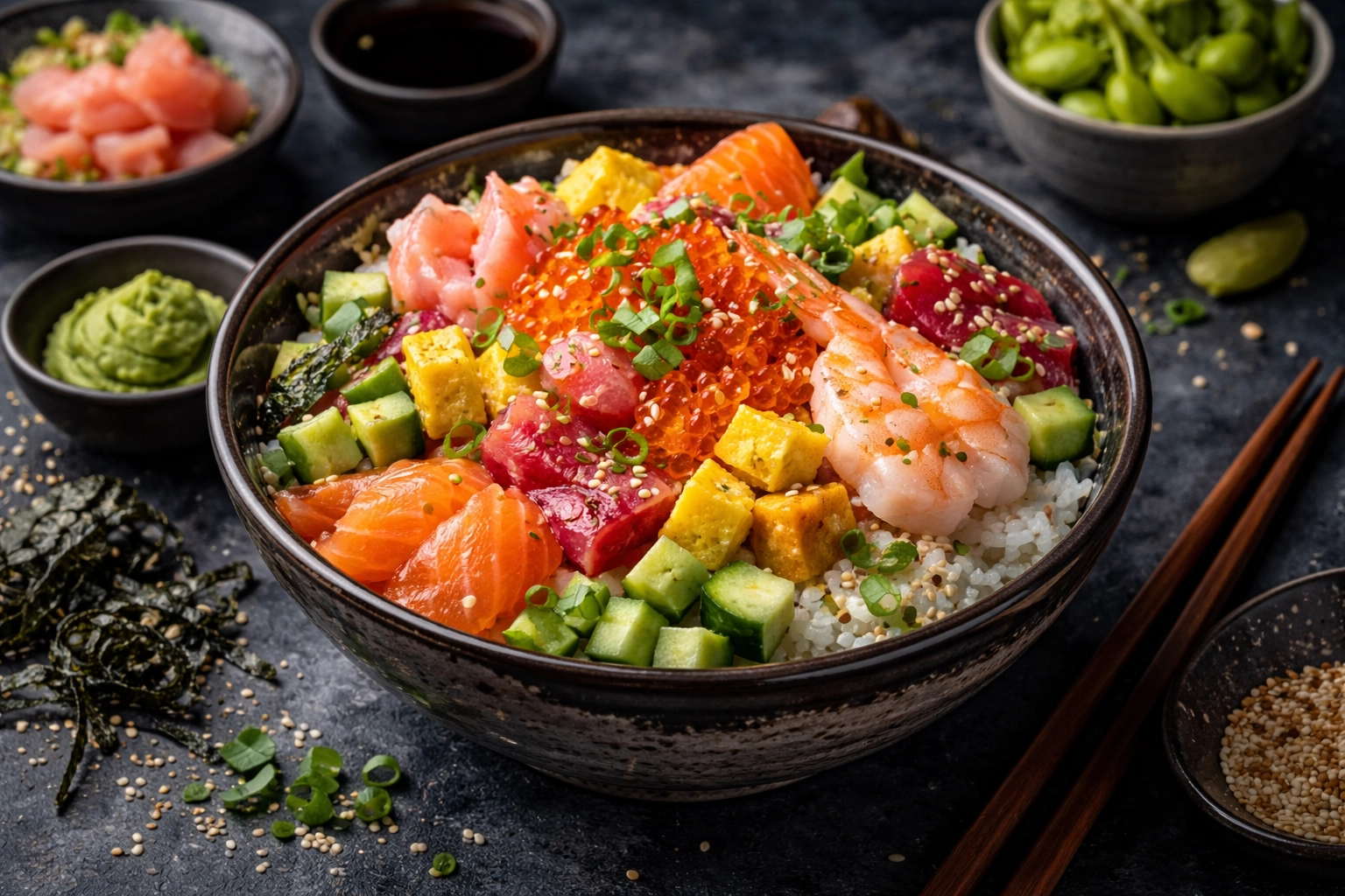 Chirashizushi: Das bunte Sushi-Glück aus der Schüssel!